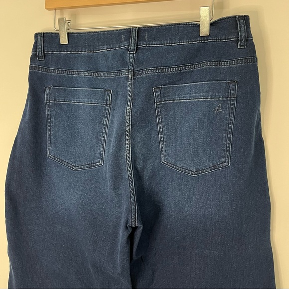 DL1961 32x33 hep burn Wide Leg High Rise 0439 dark wash Sailor patch pockets - Picture 7 of 12